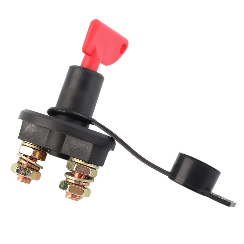 12V/24V Universal Automobile Car Truck Boat Battery Isolator Disconnect Cut Off Power Kill Switch Waterproof Switch