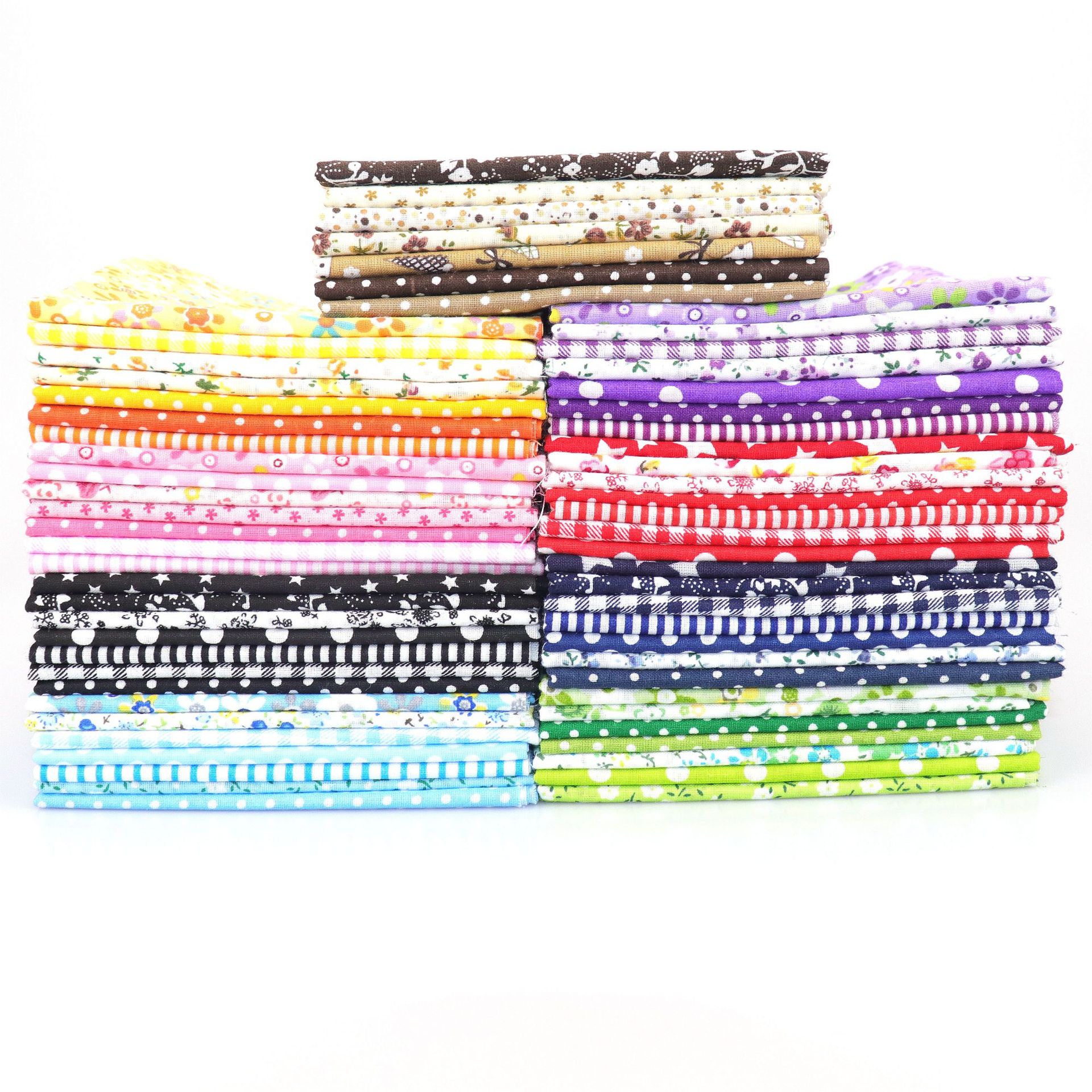 25*25Cm Or 50*50Cm Cotton Fabric Printed Cloth Sewing Quilting Fabrics For Patchwork Needlework DIY Handmade Accessories