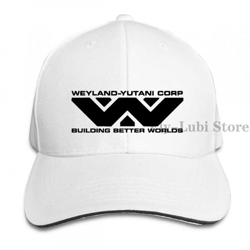 Alien Aliens Weyland Yutani Corp Alien Weyland Yutani Corp Baseball cap men women Trucker Hats adjustable cap: 1-White