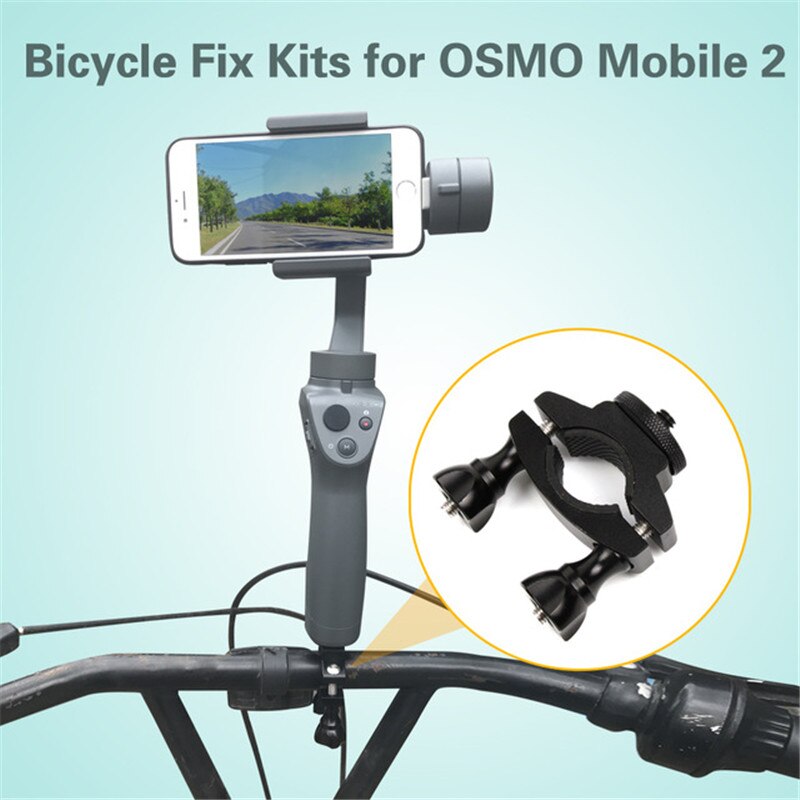 Soporte de bicicleta estabilizador cardán de mano para DJI OSMO Mobile 2