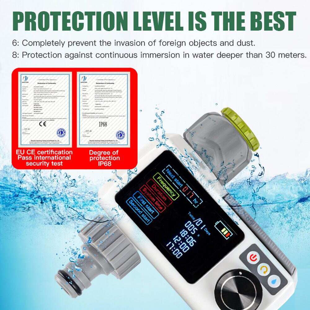 Energia solare Timer Irrigazione Giardino Dispositivo Automatico di Irrigazione Automatico Elettronico Digitale di Irrigazione goccia a goccia Pianta Da Giardino Prato