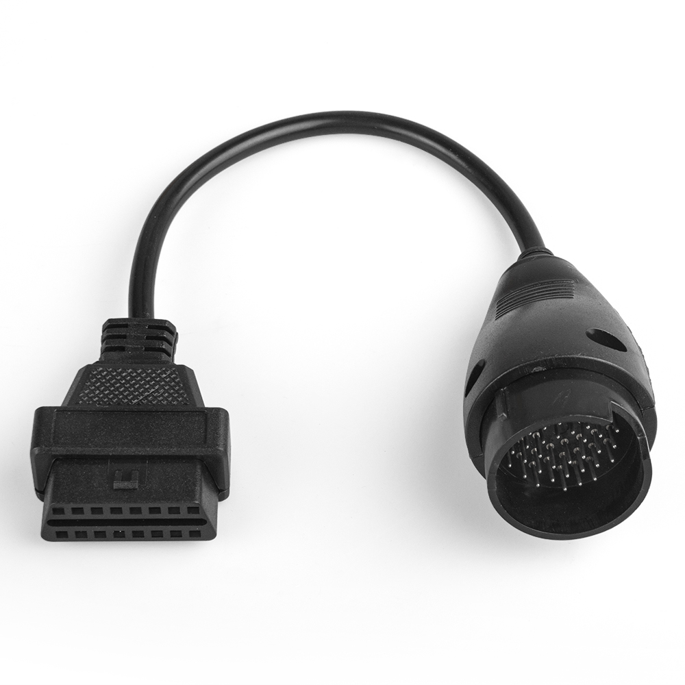 2023 de para Benz 38 pines a 16 pines a 14 pines OBD2 adaptador de diagnóstico OBD para Mercedes Cable conector de 38 pines