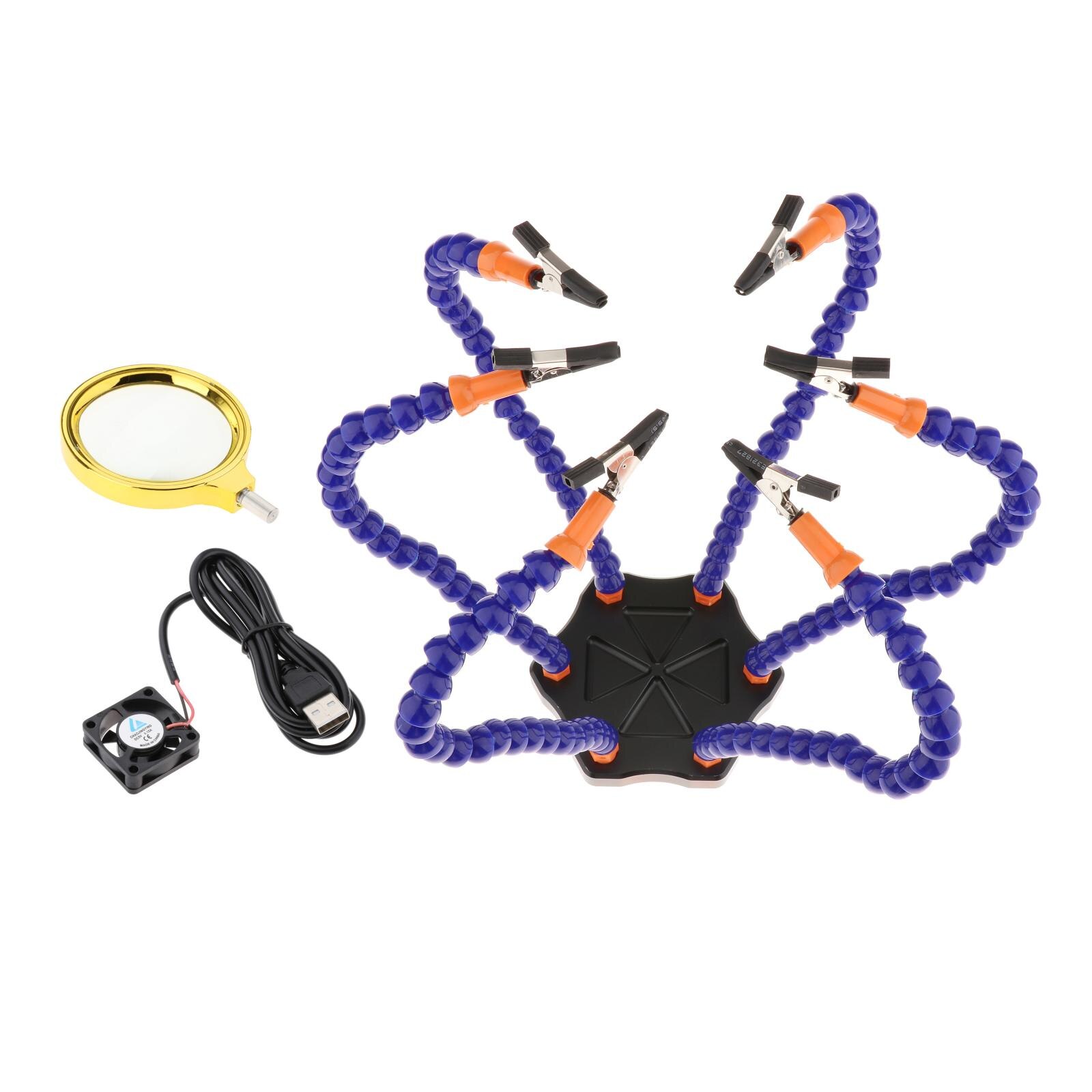 Solderen Station Helpende Handen Derde Hand 6 Flexibele Armen Stijl 2: Style 4