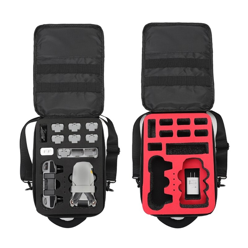 Bærbar skuldertaske opbevaring håndtaske rygsæk bæretaske til -dji mini 2 drone  l9ca
