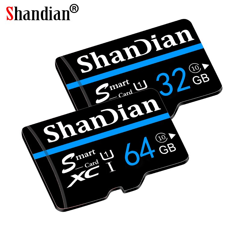 ShanDian Mini TF-Card High-Speed Class10 8GB Memory-Card High Flash-Card 16GB 64GB Micro SD Card 32 gb 128 gb SD Tarjeta