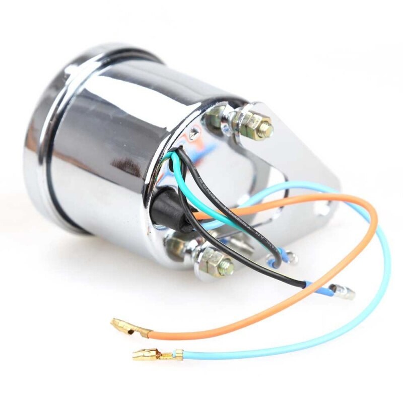 Tacômetro analógico universal para motocicletas, luz noturna de 13000rpm