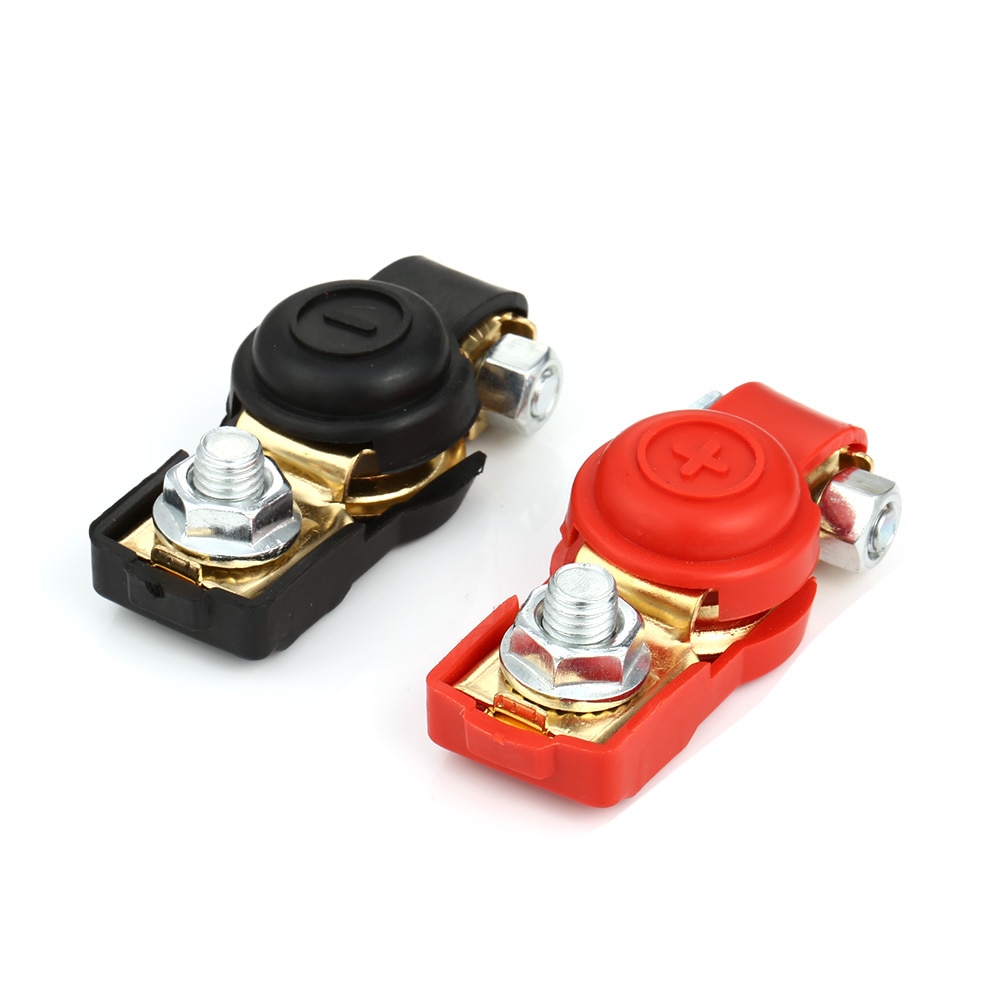 1 pair Battery terminals connector Car Caravan Auto Car of 12V Quick Release Battery Terminals Battery Terminal Connector Clamps