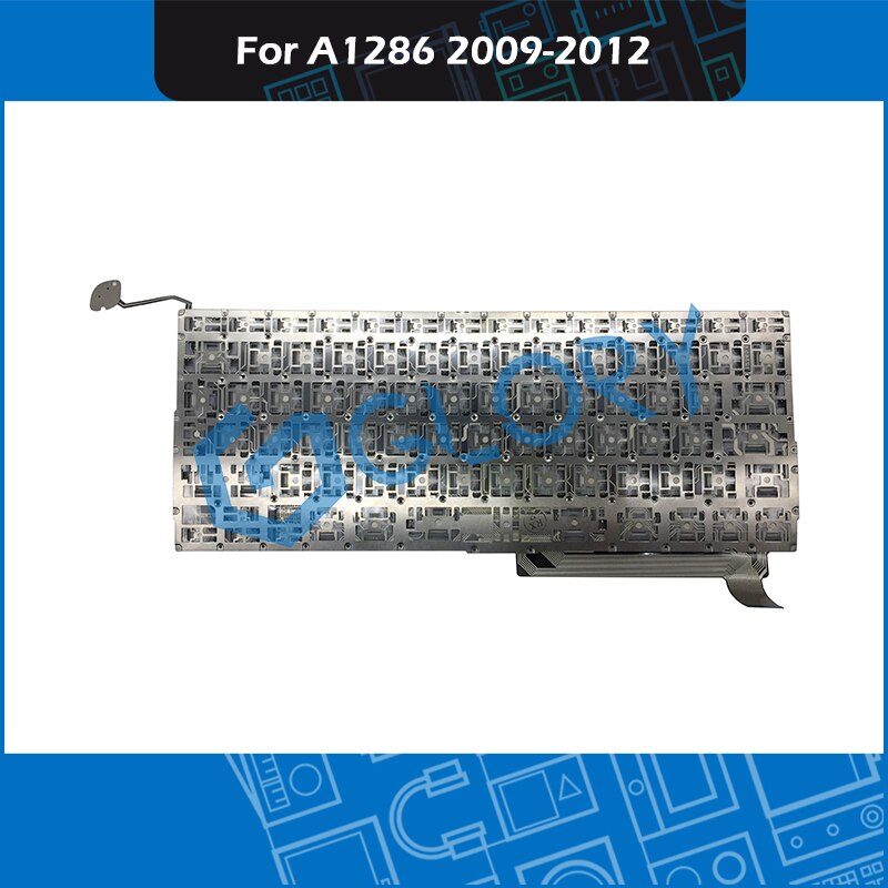 UK ES Spaans HET Italiaanse RU Russische Layout Vervanging Keyboard Voor Macbook Pro 15.4 "A1286 Toetsenbord - Jaar