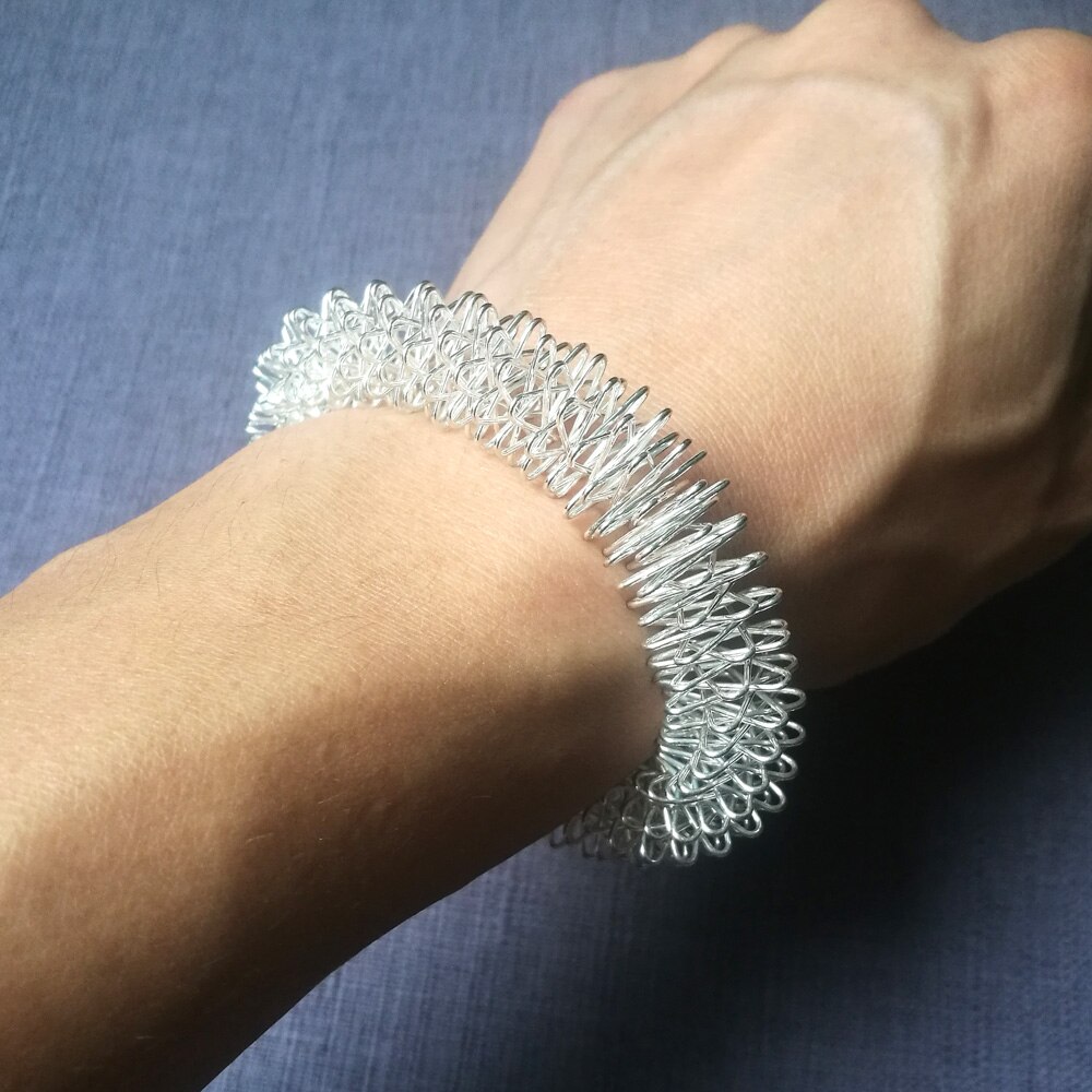 Pigget fidget armbånd autisme sanseterapi legetøj massage armbånd