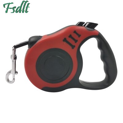 Lange Starke Haustier Leine Für Große Hunde dauerhaft Nylon Versenkbare Große Hund Fuß Leine Führt Automatische Verlängerung Hund Leine Seil: F / 5m - 30 kg