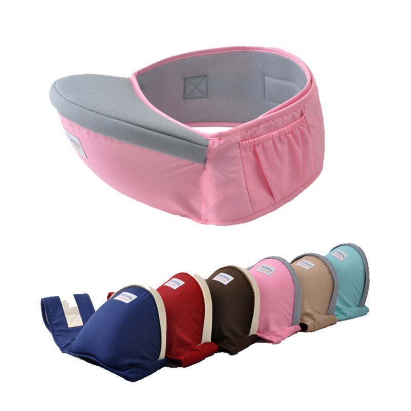 Portabebés con taburete de cintura para bebé, andadores, cabestrillo ajustable para niños, Cinturón de sujeción de cadera, mochila, cinturón de seguridad