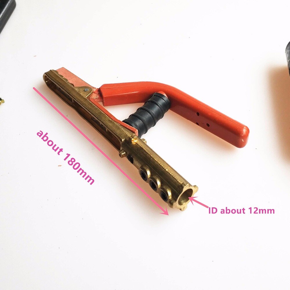 500A Stick Welding Electrode Clamp Forged Brass MMA ARC Welding Electrode Holder