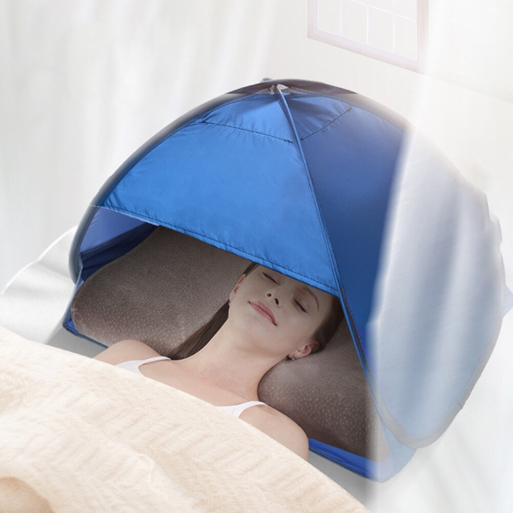 Strand Hoofdsteun Tent Luifel Mini Pop-Up Tent Sunhade Onderdak Automatische Geopend Draagbare Strand Voorruit Voor Zonnebaden Slapen