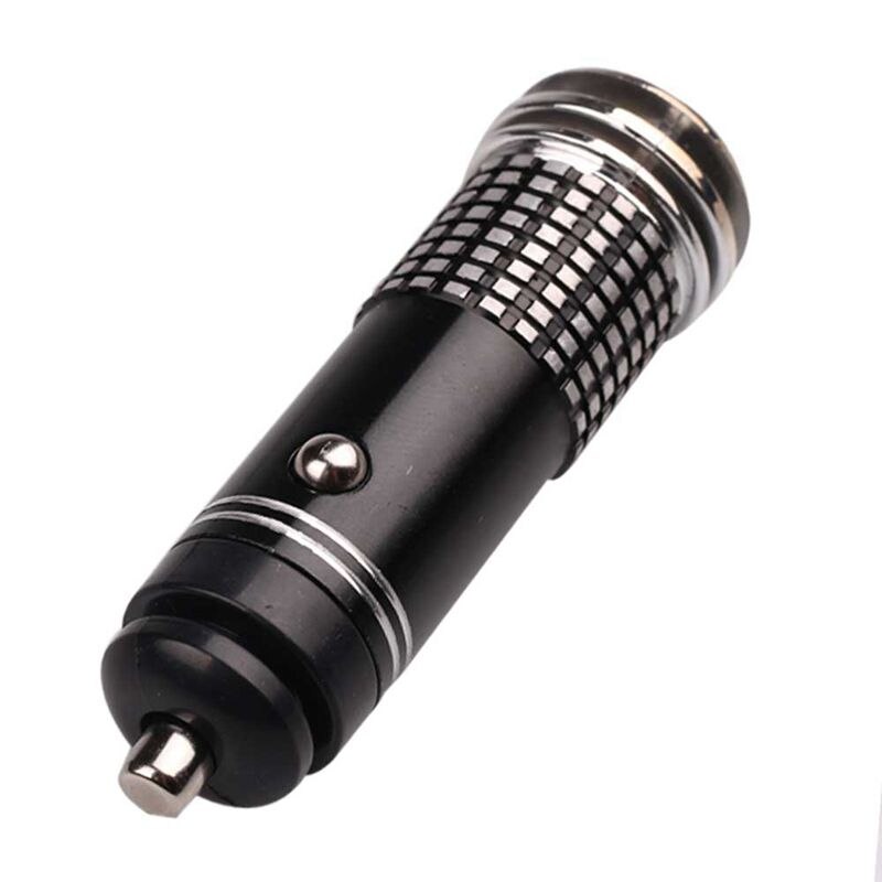 Universal Auto Car Fresh Mini Air Purifier 12V Ionic Purifier Oxygen Bar Ozone Ionizer Cleaner(Black): Default Title