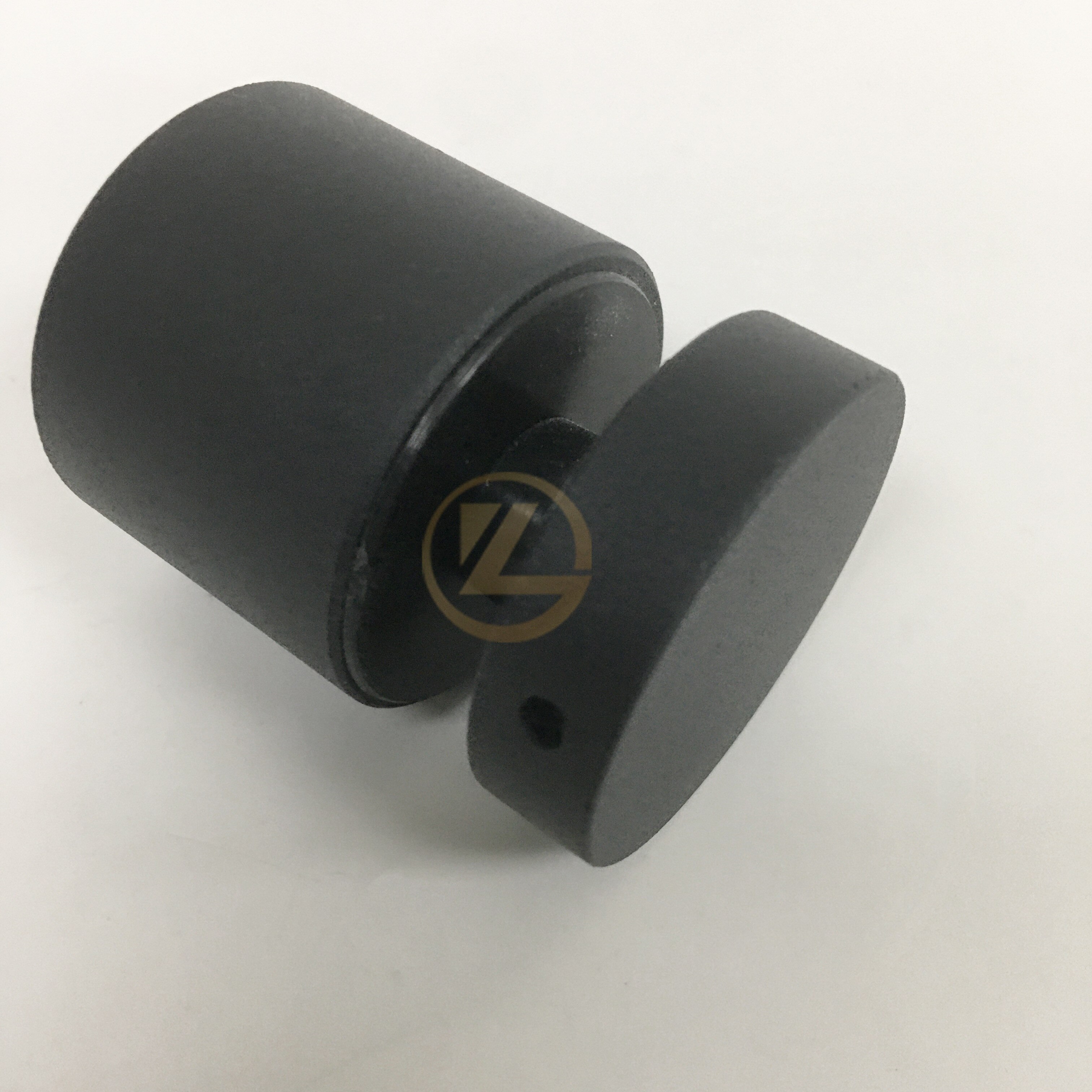 YL round solid glass standoff