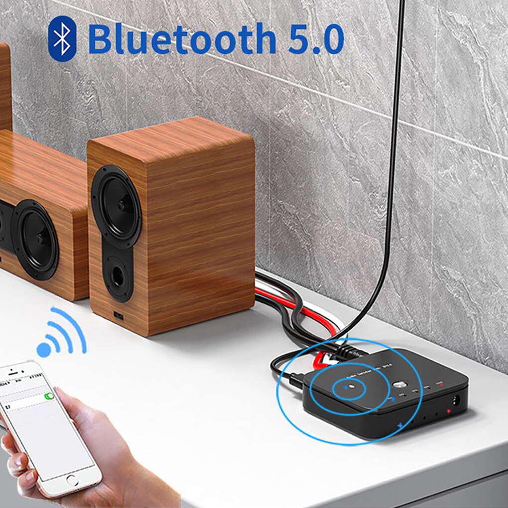 Stereo Sound Audio Switcher Computer Laptop Mobile Phone Tablet Bluetooth-compatible Receiver Multimedia Supplies