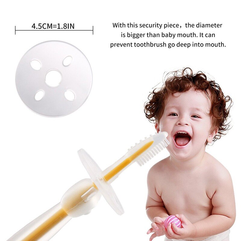 Veilige Kids Zachte Siliconen Training Tandenborstel Baby Kinderen Dental Oral Care Tandenborstel Tool Baby Kid Tandenborstels