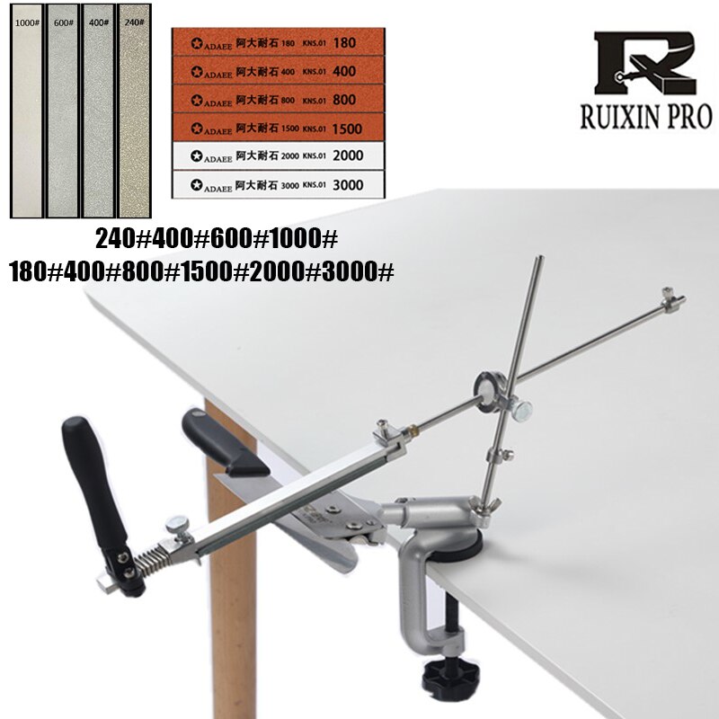 Fixed Angle Sharpener 360°rotating Sharpening Head Convenient and Quick Sharpener Kitchen Sharpening Tool Diamond: H