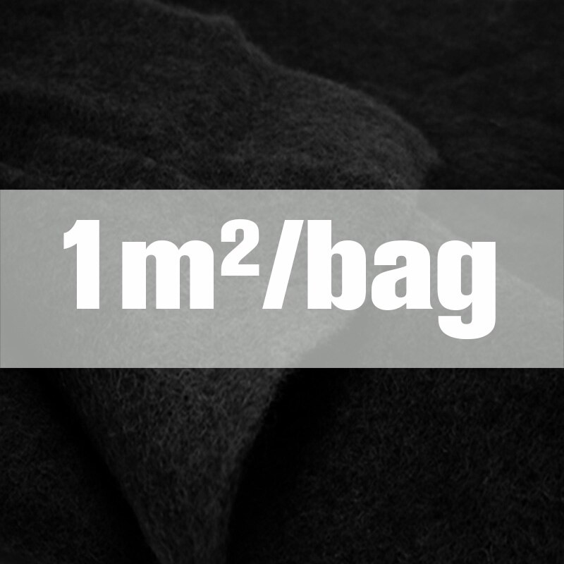 wool Batt /semi-felting wool for needle felt, felting needle ,Spinning fiber, Photo props Black: 1m2