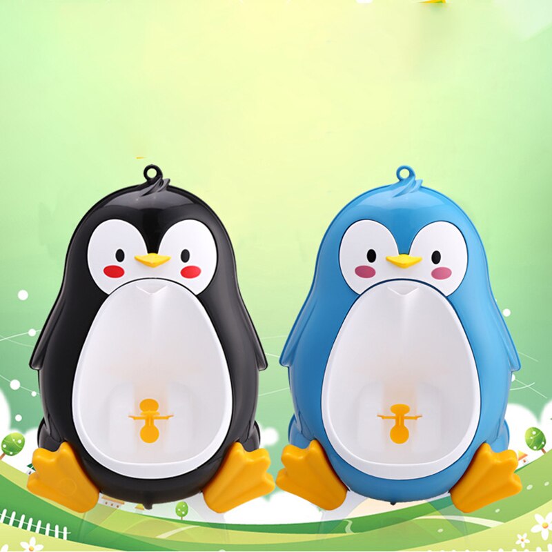 Bébé urinoir bébés garçons pot toilette formation pingouin forme animale enfants enfants support Vertical urinoir infantile garçon Penic pipi