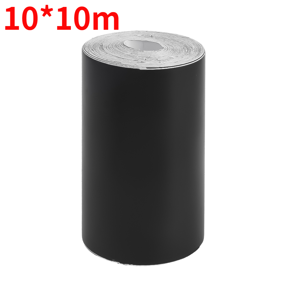 Film teinté noir mat, garniture de Protection de voiture, autocollant de voiture, Film de garniture de fenêtre en vinyle pour coffre extérieur de voiture, repose-pieds de pilier de toit: Rouge