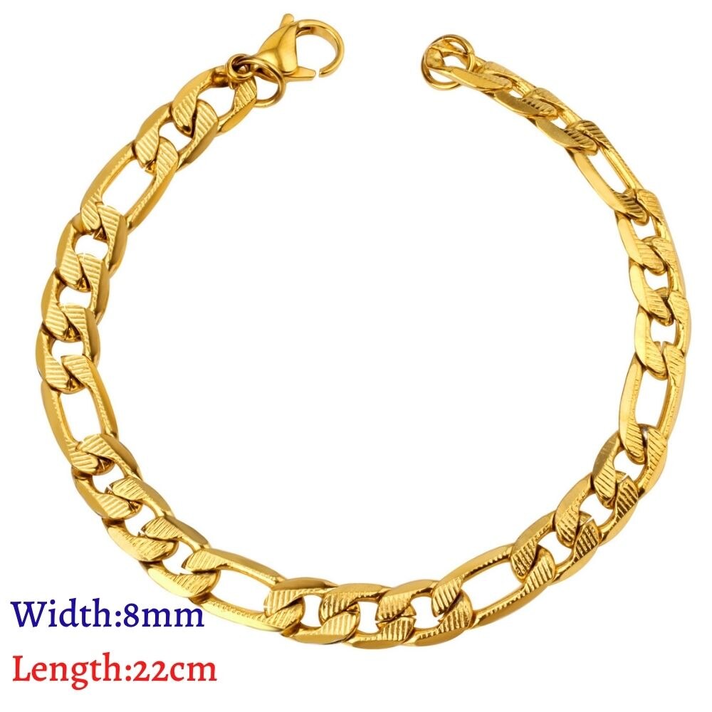 LUXUKISSKIDS-Pulseras hombre de acero inoxidable de para mujer y hombre, originales para mujer,cadenas de eslabones cubanos, pulsera de muñeca para pareja, de joyería,pulsera plata,navidad: Pistola negra plateada