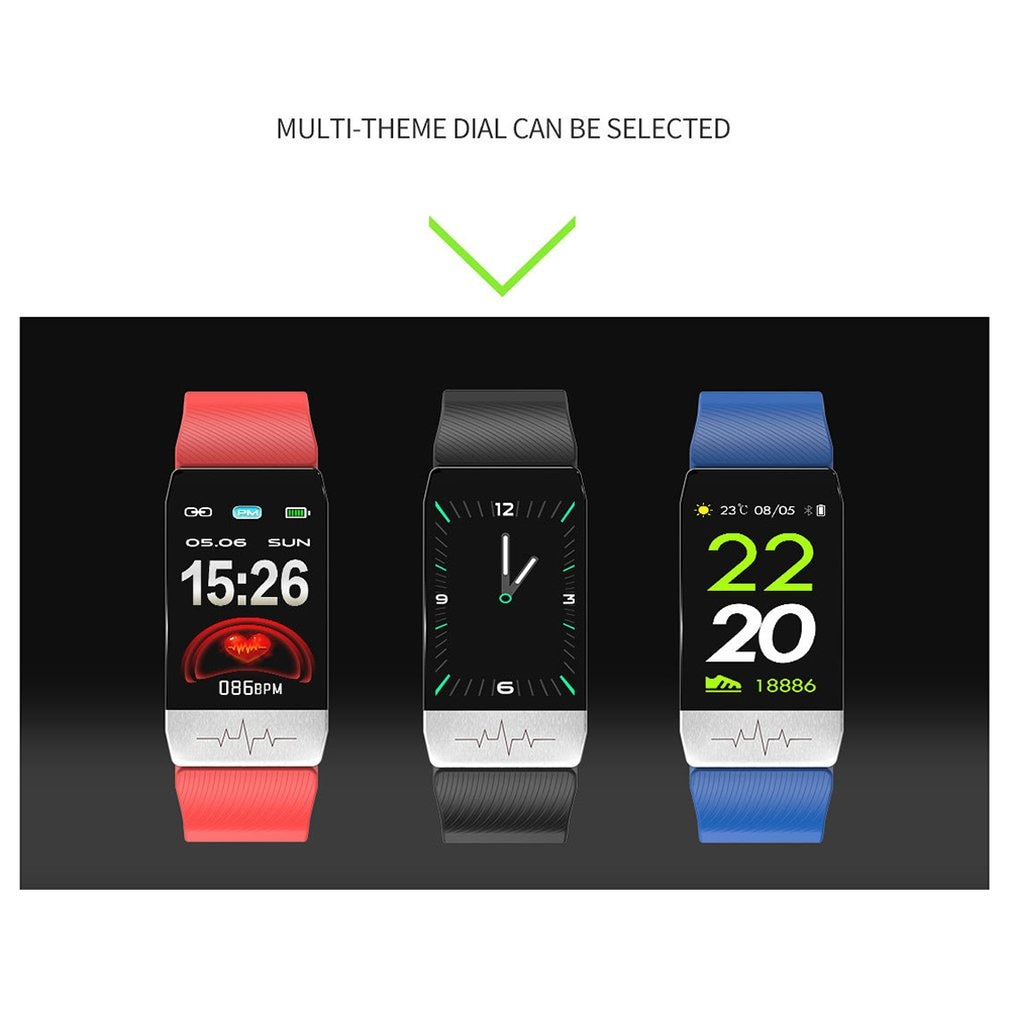 T1S Smart Watch bracelet Women Men Kid Body Temperature Measure Blood Pressure Oxygen Heart Rate Monitor Health Smart Wristbands