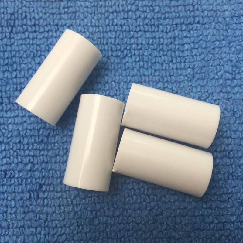 Freies 10 teile/los OD3mm/ID8mm Pool cue aderendhülsen 25,5mm Länge weiß kunststoff Billard Queue rohre Billard zubehör