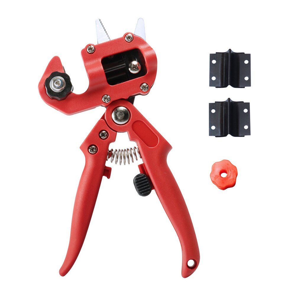 Fruit Plant Boom Snoeischaar Landbouw Snoeischaar Tak Cutter Enten Snoeischaar Schaar Boomgaard Tuin Gereedschap Kit Groen: red set no box