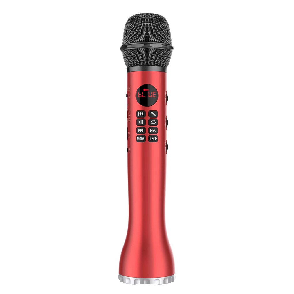 L-598 Handheld K Song Microphone Wireless Bluetooth Microphone Pocket KTV Mic Bluetooth Speaker: NO.2