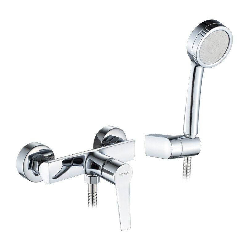 LEDEME Single Handle Bathtub Faucet Shower Mixer F... – Vicedeal