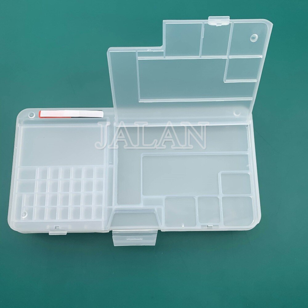 Sunshine SS-001A Multifunctional Storage Box For Mobile Phone Repair Screws Chips Small Component Transparent Board Storage Box