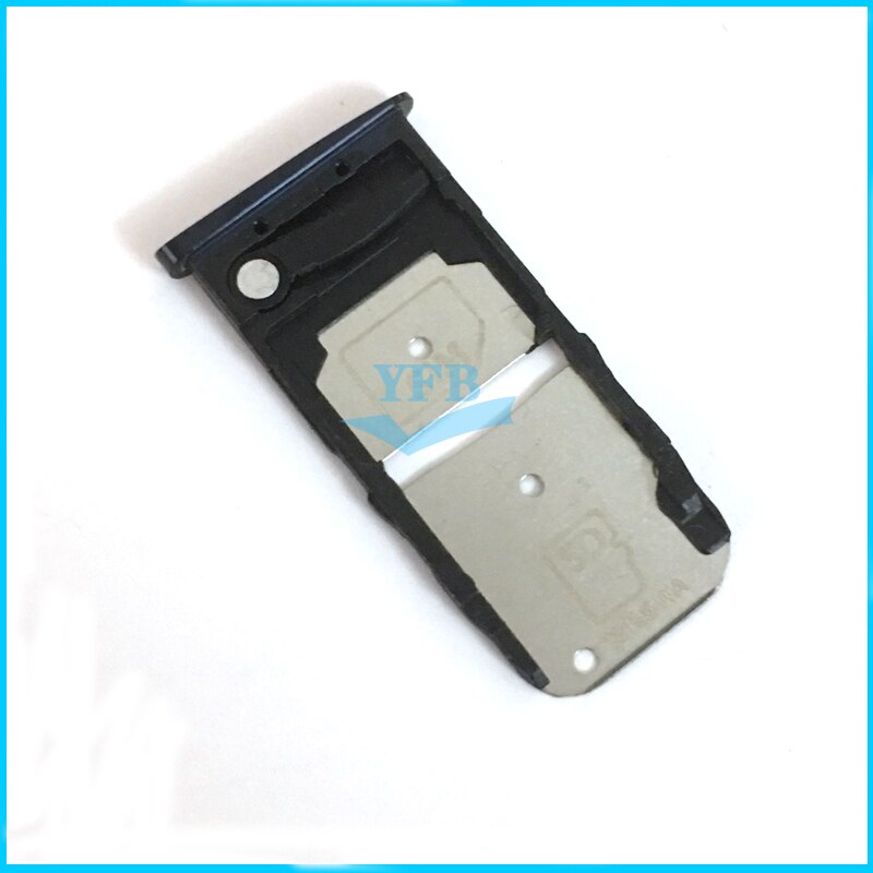 Sim Card tray For Motorola Moto Z3 Z3 Play single Dual SIM&SD Card Holder Tray Slot Holder Adapter Replacement Part