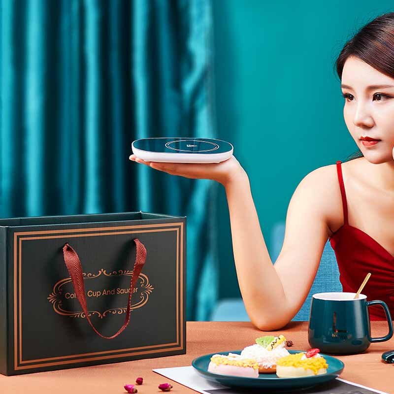 Z40 elektryczna kawa/kubek/mata na kubki/podkładka grzejąca robić domowego biura herbata mleczna woda automatyczny-wyłączony prezent czajnik elektryczny urządzenia domowe
