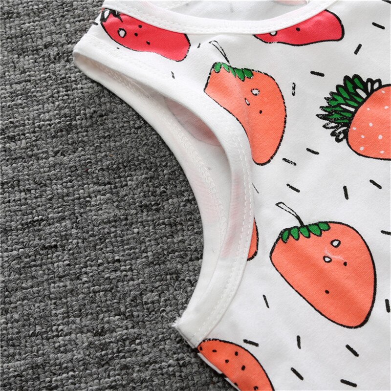 Sommer stil babyvest bomuldsundertøj ærmeløse tanktoppe til piger og drenge børn børn tøj toppe camisoler vest