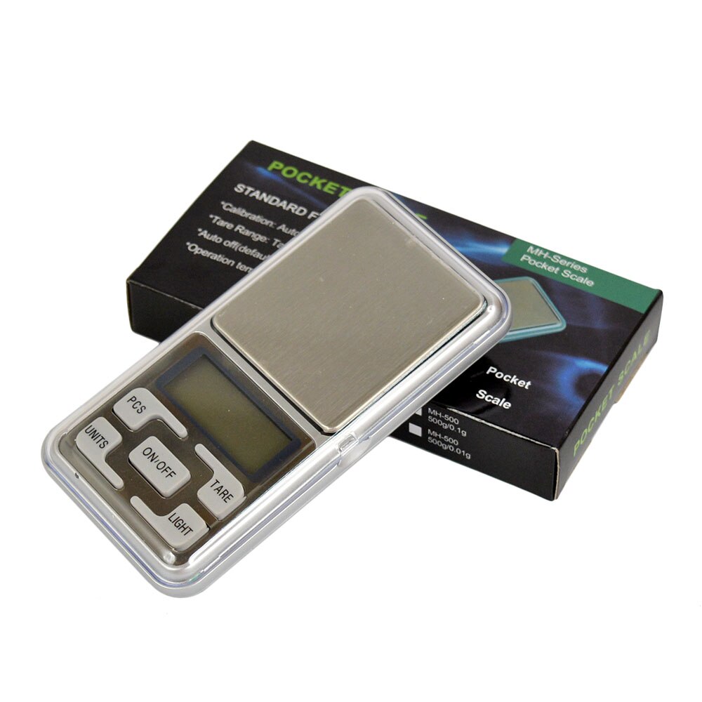 Electronic Gram Scale Weight Balance Digital Pocket Jewelry Scale 500g x 0.01g