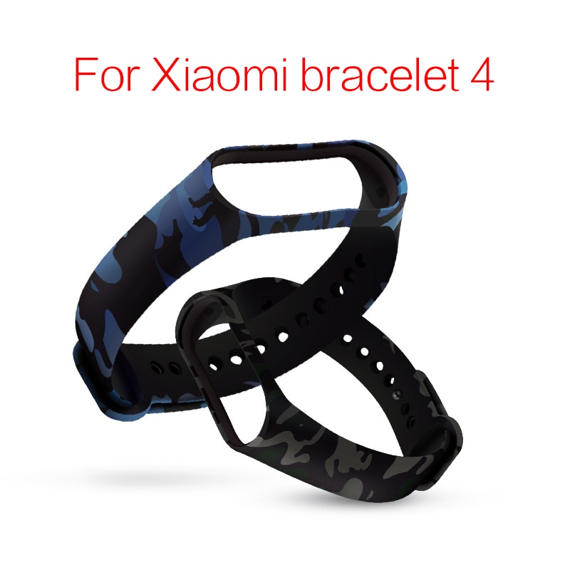 1pc Camouflage für mi Band 4 Strap-Armband Ersatz Teil Smart Uhr Handgelenk Gurt für Xiao mi Armband Smart zubehör