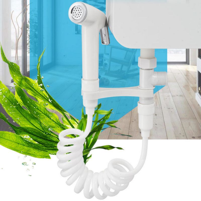 1Set inodoro Bidet grifo de ducha de mano de mujer baño, pero eso se ha detenido de dispositivo Kit
