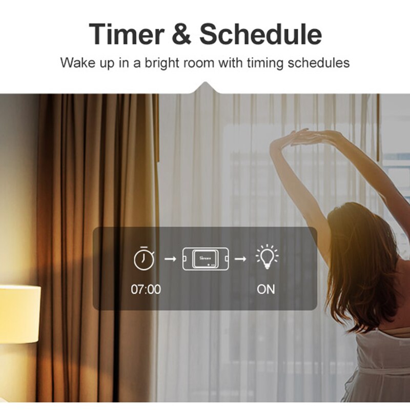 Sonoff Basic R2 Wifi Timer Smart Diy Mini Switch Ondersteuning Ewelink App Draadloze Domotica Compatibel Met Google Home Alexa