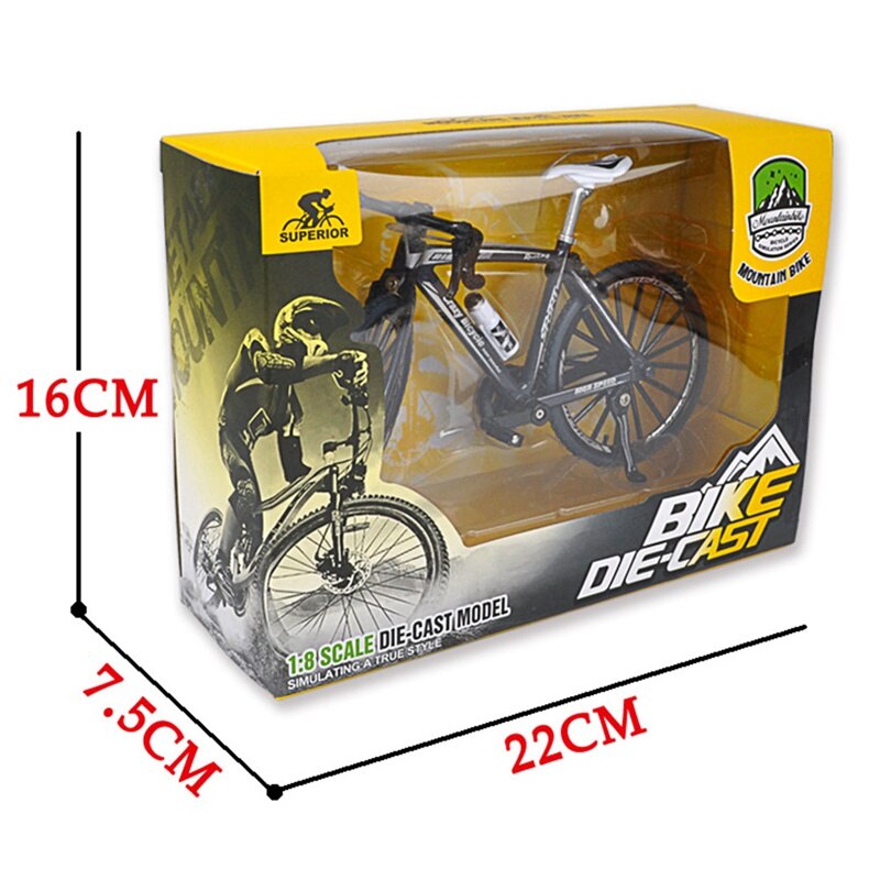 Mini Finger Fahrrad Spielzeug Nette Mountainbikes Fahrrad Modell Fahrrad Technik Dekor Ausgezeichnete Fahrrad Spielzeug für freundlicher
