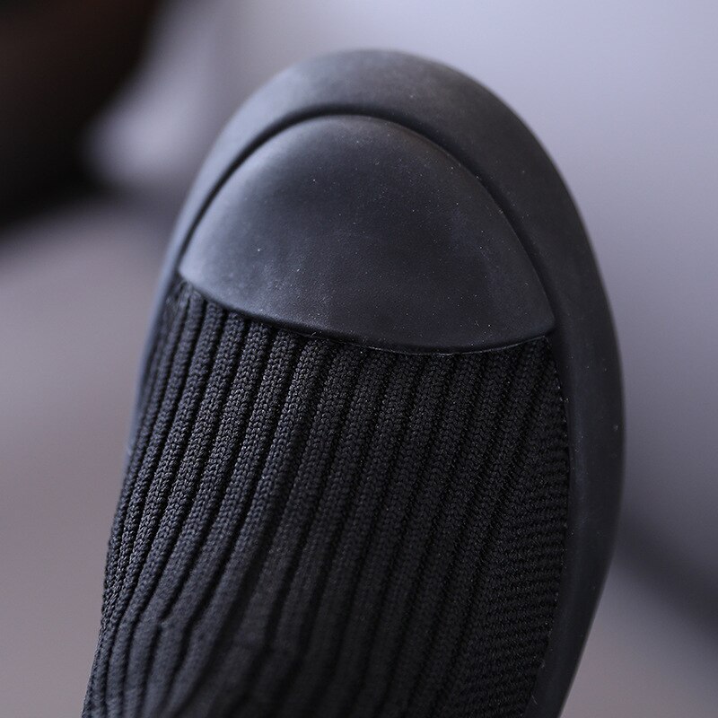 Efterår børn høj sports sneakers baby piger sorte mesh sko børn mærke afslappet sneakers drenge slip on sneakers sneakers