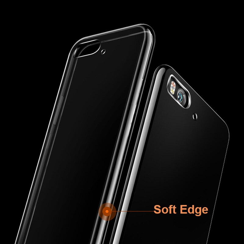 TOLIFEEL étui pour Xiaomi Mi5 Mi 5S Ultra-mince en Silicone Silicone clair ajusté pare-chocs étui souple pour Xiaomi Mi5S M5 téléphone couverture arrière