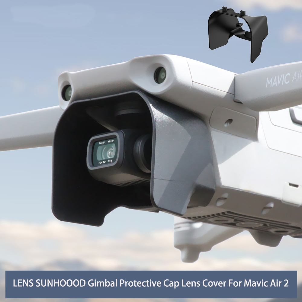 Anti-Glare Zonnekap Gimbal Beschermende Cap Lens Cover Zonnescherm Zonnekap Voor Mavic Air 2 Drone Accessoires