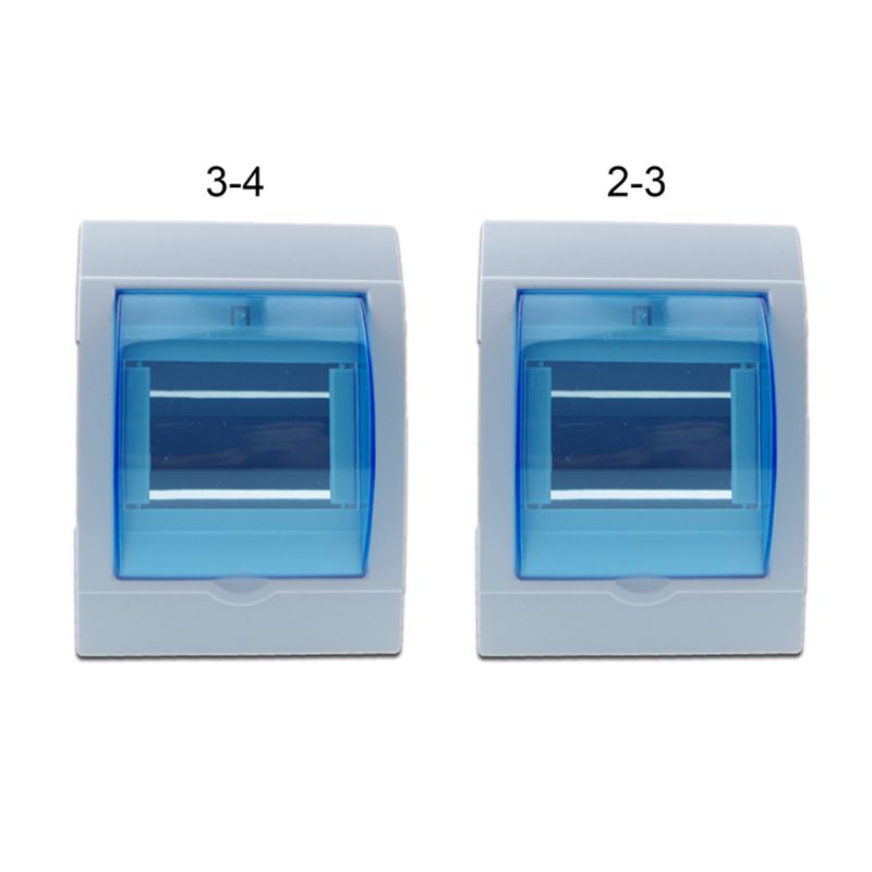 Waterproof Electrical Distribution Box Home Switch Protective Case for 2-3/3-4 Ways Wall Mounted Circuit Breaker 62KD