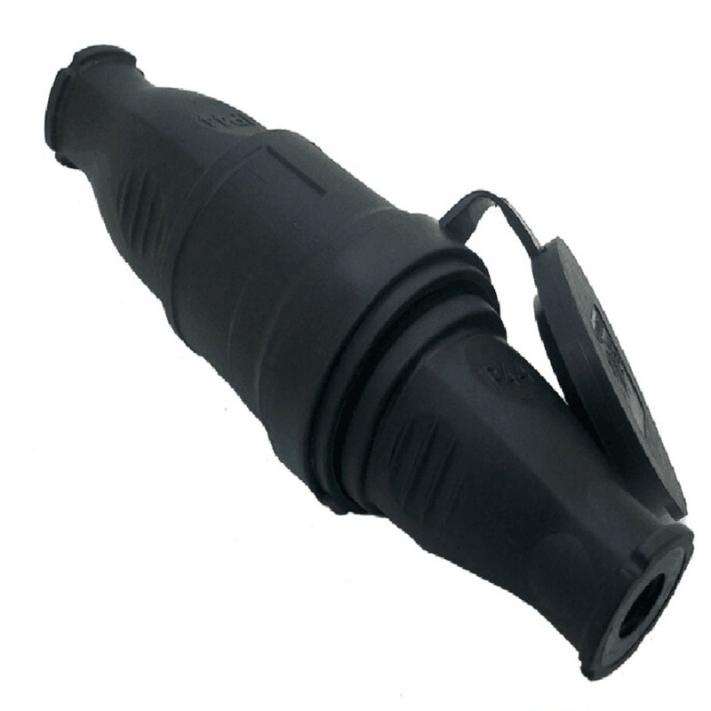 2P+E European High-power Rubber Industrial Male&amp;Female Plug Socket 16A 220V-250V