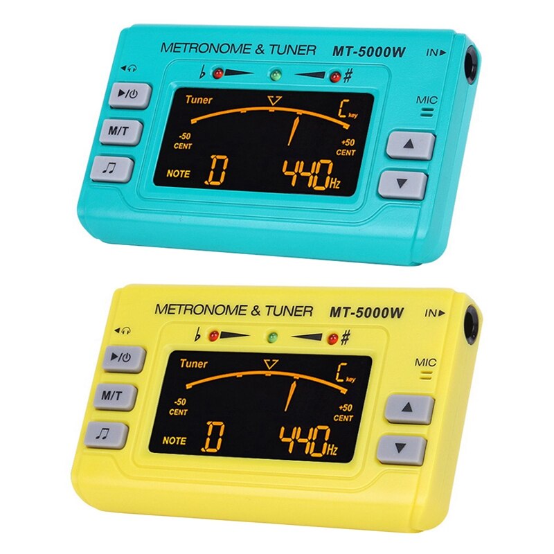 3 in 1 Digital Metronome Tuner Portable Instrument Metronome Tuner for Guitar Piano Saxophone Trumpet Flute