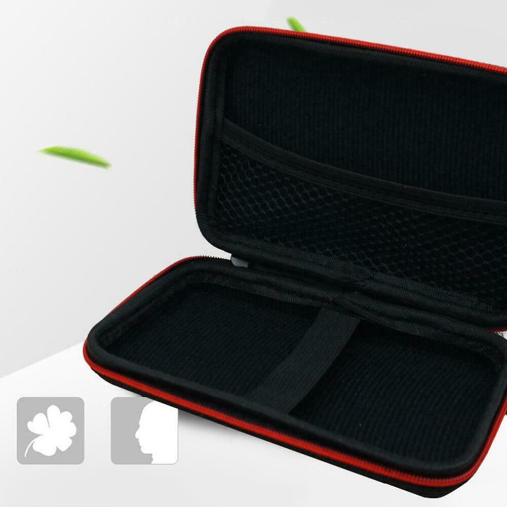 Storage Mesh Pocket Waterproof Retro Travel Hard EVA Carrying Case With Lanyard Game Console Bag Protective Portable For RG350