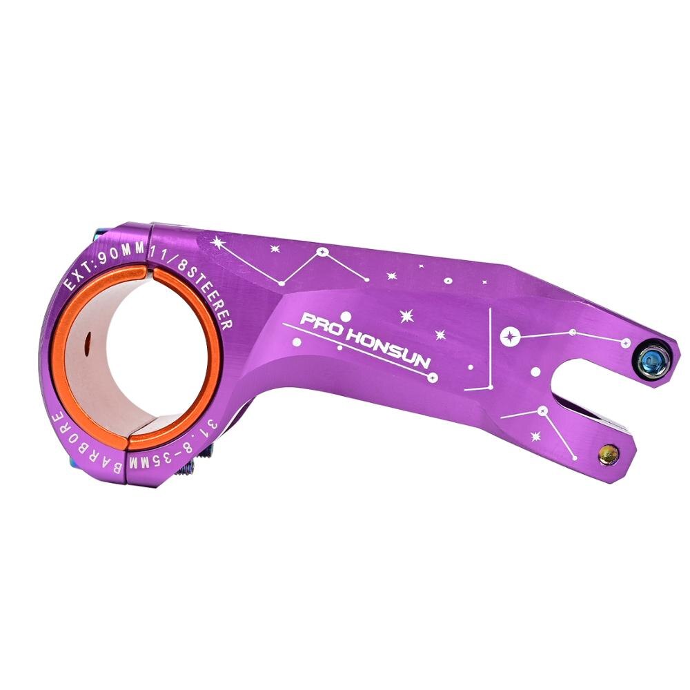 HONSUN Bike Stem Bike 3D forged alloy Stem Bicycle Riser Stem MTB Road Bike 31.8mm Angle 17 Bicicleta Tallo Bicicleta potencia