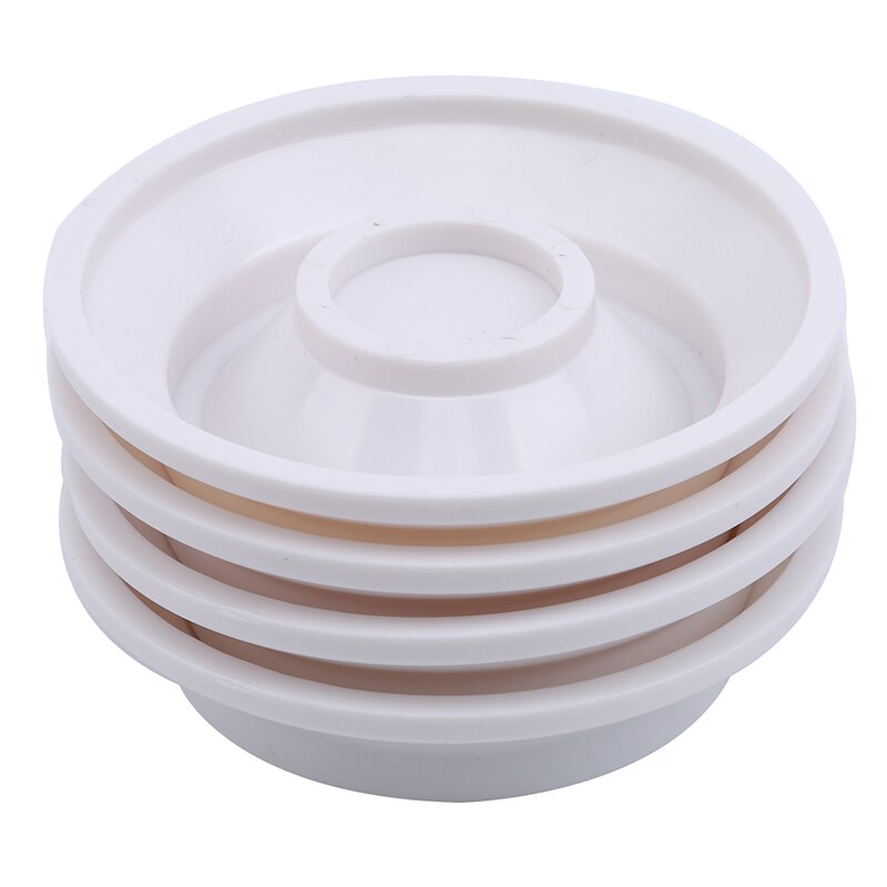 Almohadillas para patas de Piano, accesorio para instrumentos, vaso para Piano, teclado electrónico, rodamiento de carga antideslizante, protección redonda para muebles, escritorio, 4 Uds.: white