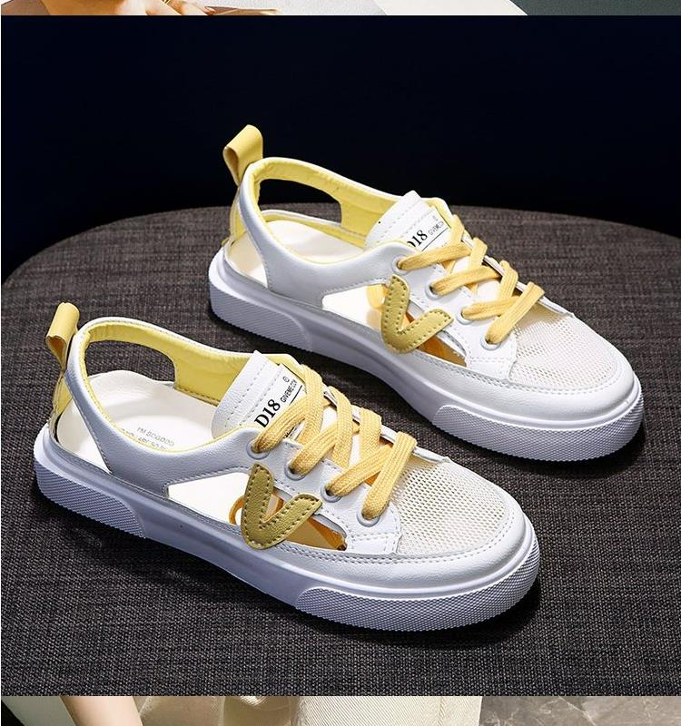 Sandalias de Mujer nuevas sandalias coreanas de Boca de pescado Zapatos de Mujer transparentes decorativos de Metal Zapatos grandes Para Mujer